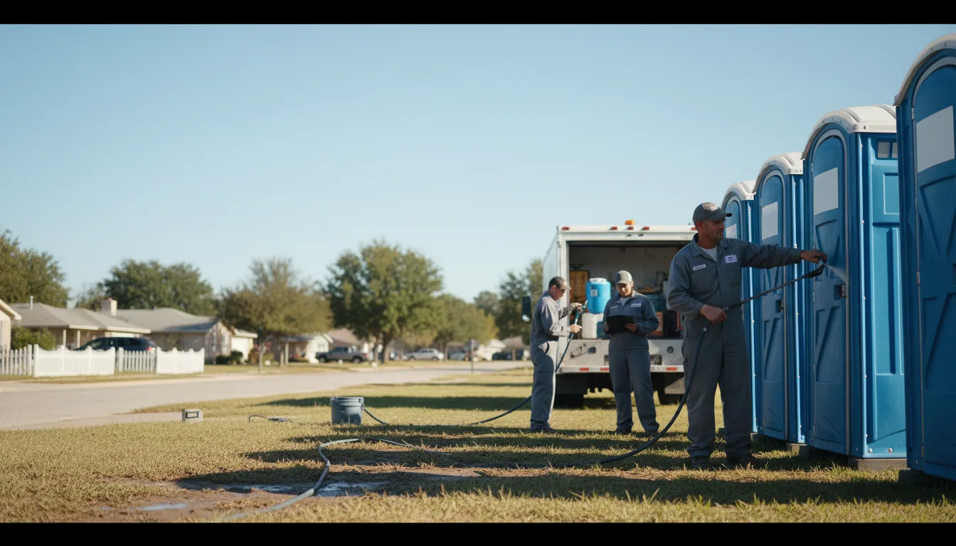 Long-Term Portable Toilet Rental in Cana, VA near me
